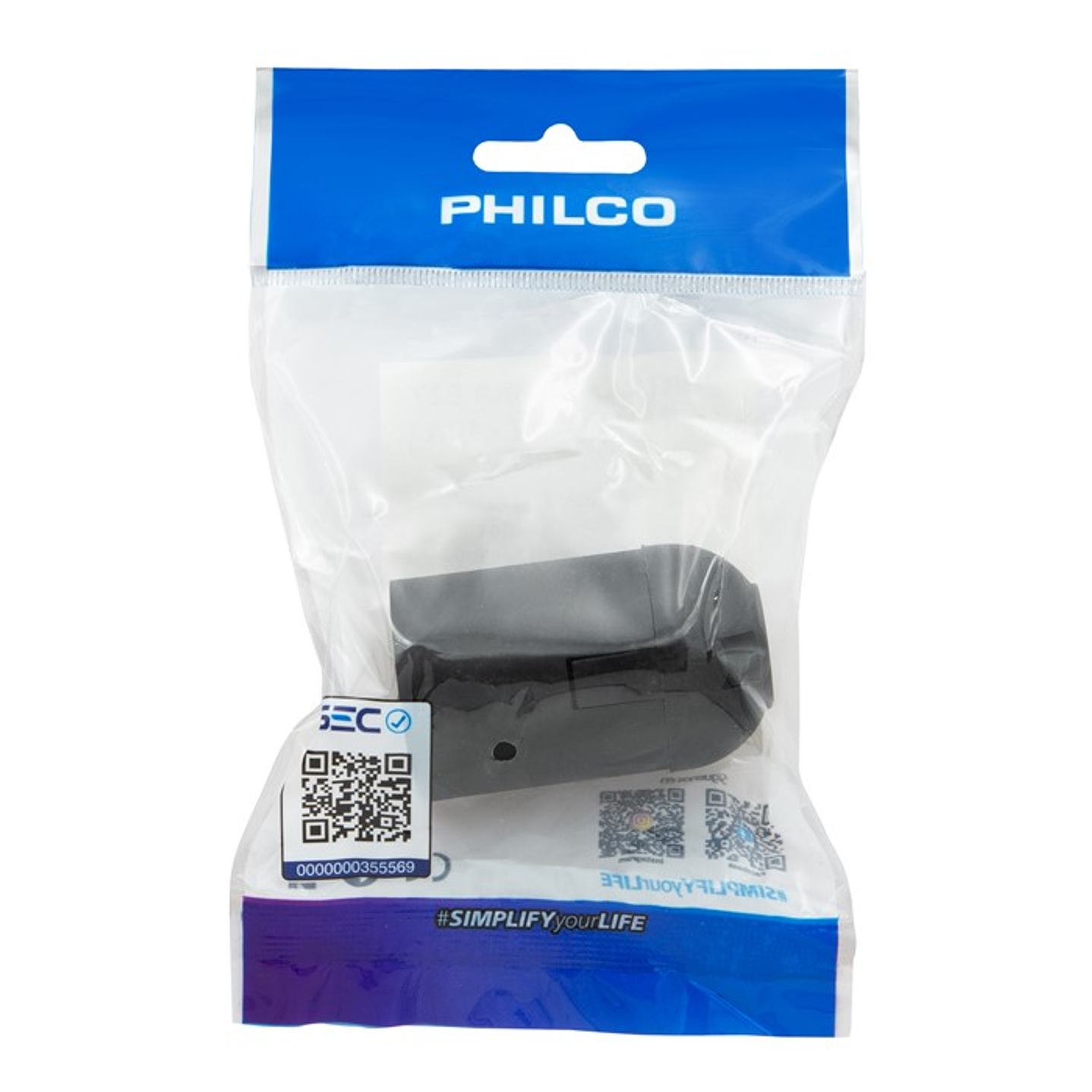 Soquete Porta Lámparas E27 Philco Color Negro 4