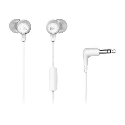Audífonos In-Ear JBL C50HI 3.5 Mm Blanco