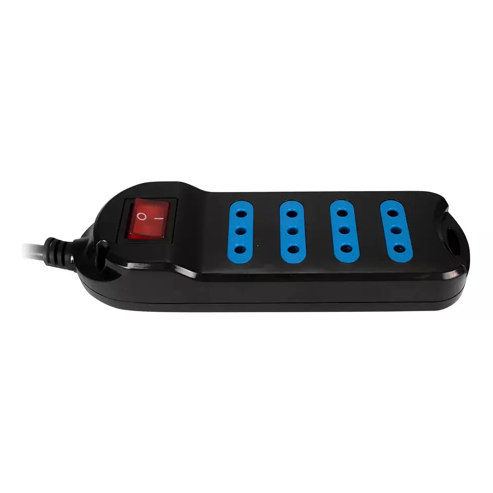 Alargador Eléctrico Philco XT30 3 Mts 4 Pos Negro 2