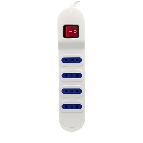 Alargador Eléctrico Philco XT53 3 Mts 4 Pos Blanco