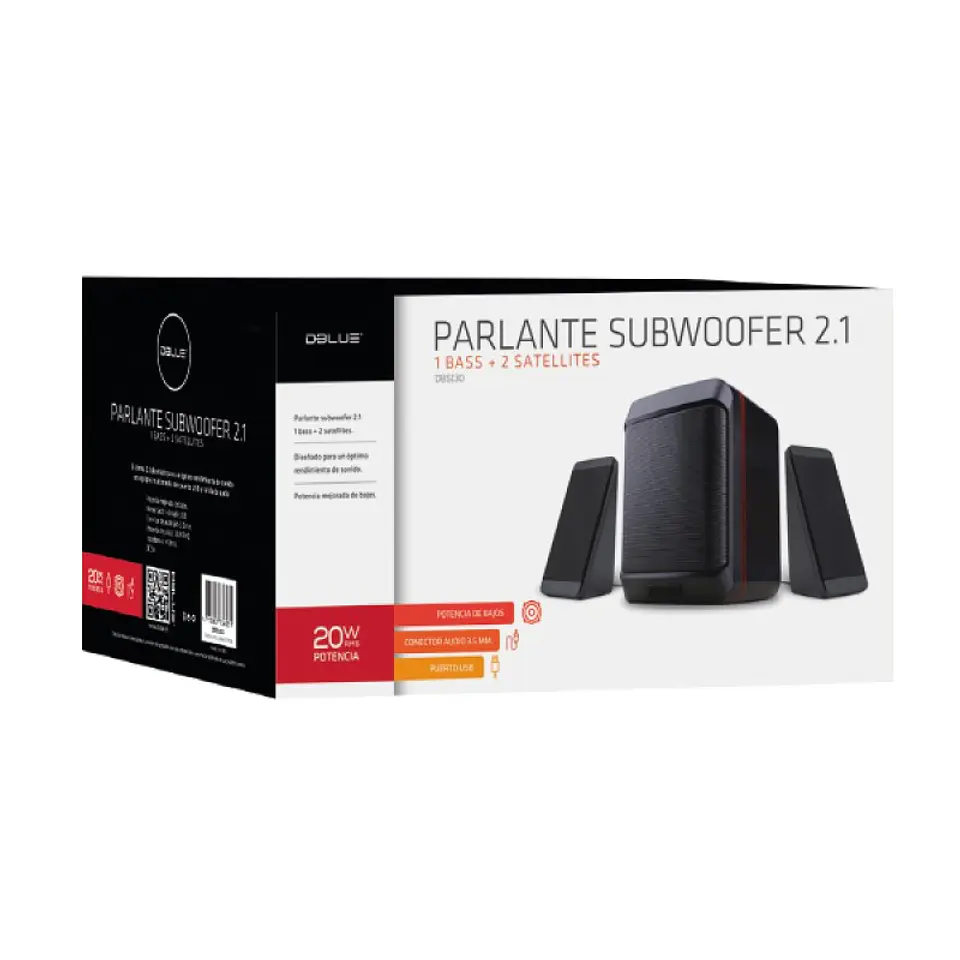 Parlante Subwoofer 2.1 Dblue DBS130 5