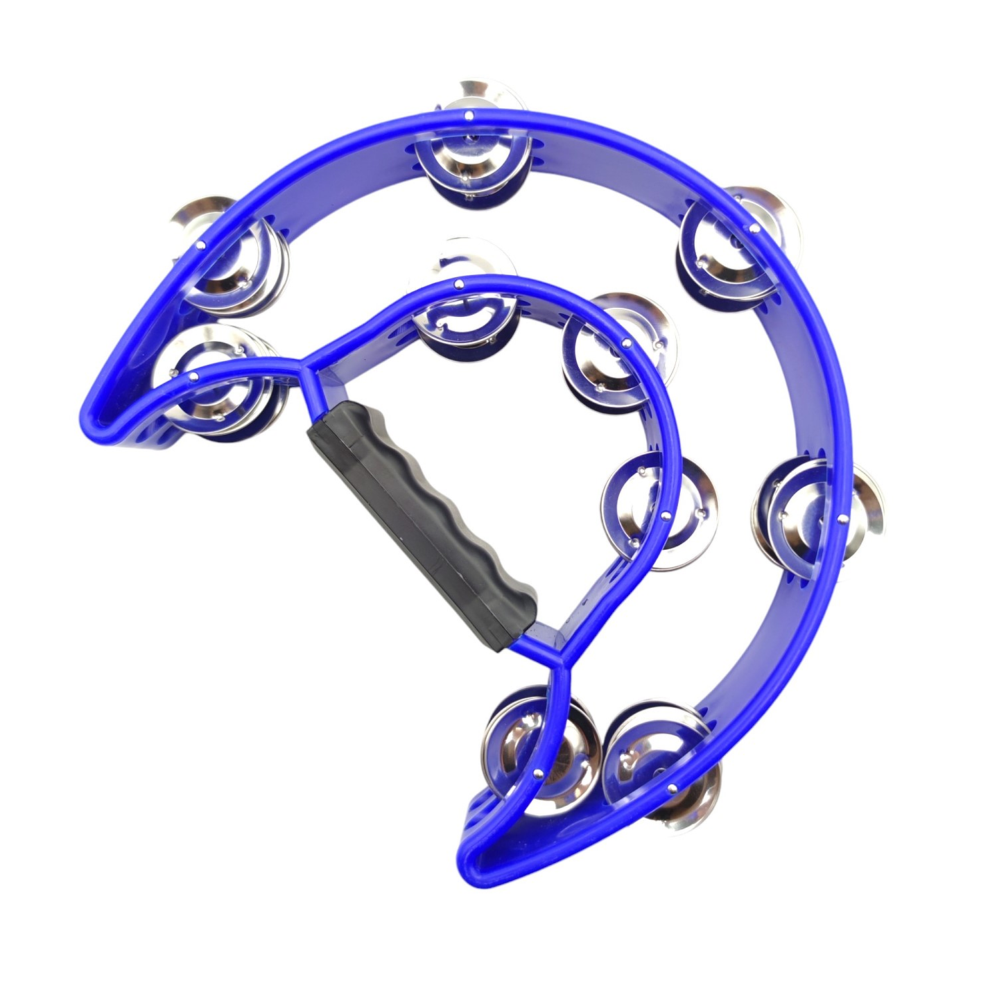 Pandero Musical Media Luna Hendrix Azul 20x20 cm 3