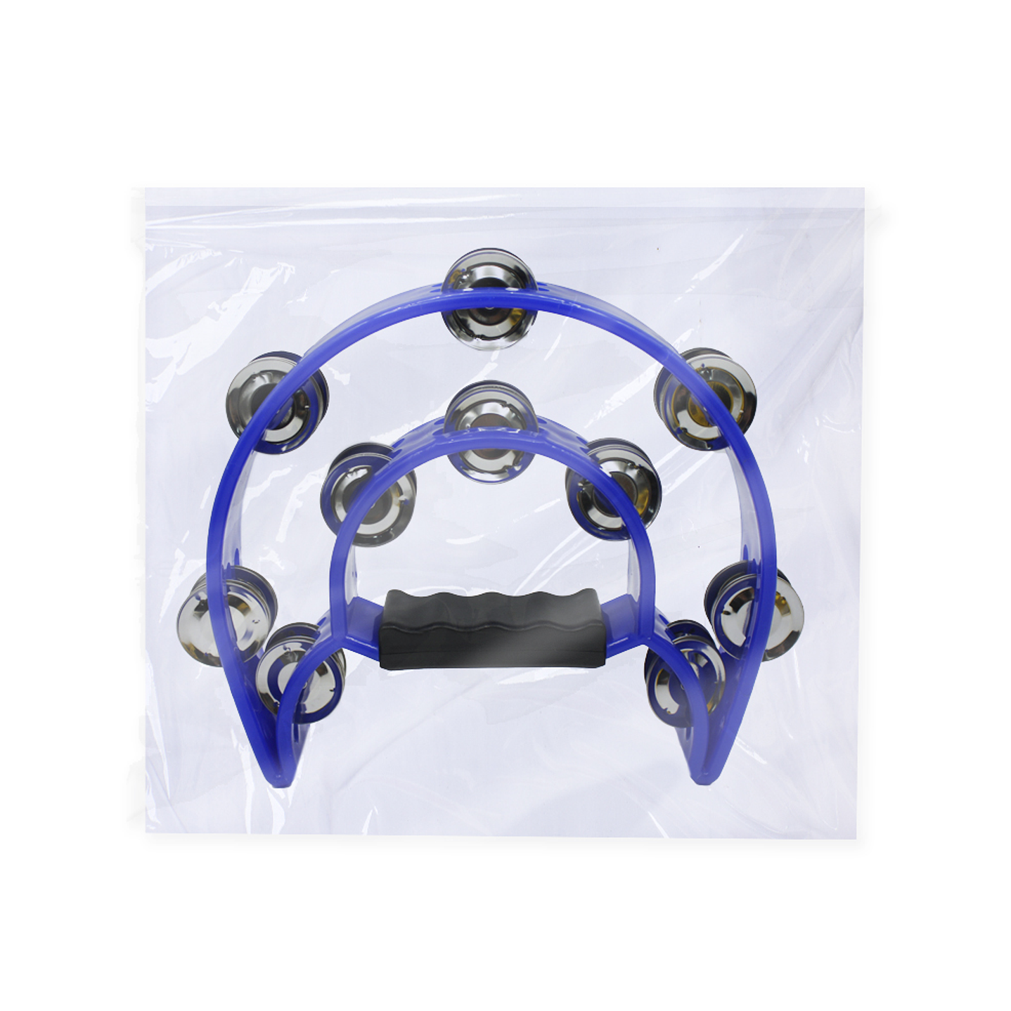 Pandero Musical Media Luna Hendrix Azul 20x20 cm 7