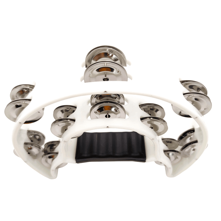 Pandero Musical Media Luna Hendrix Blanco 20x20 cm 5