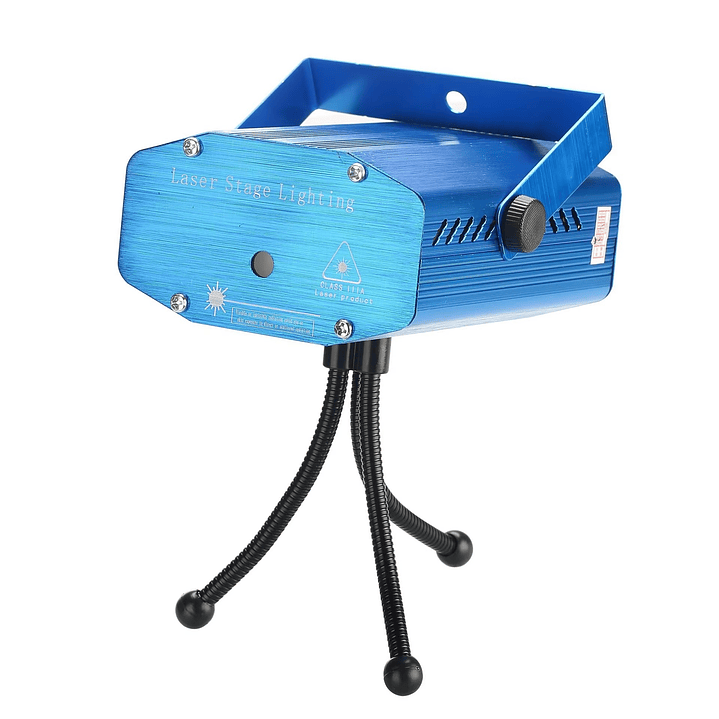 Luz Laser Dblue Efecto Multipunto Bicolor Rítmico  1