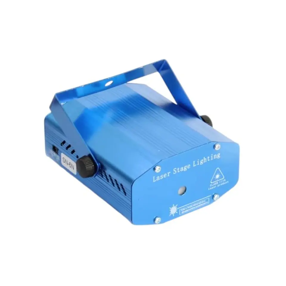 Luz Laser Dblue Efecto Multipunto Bicolor Rítmico  2