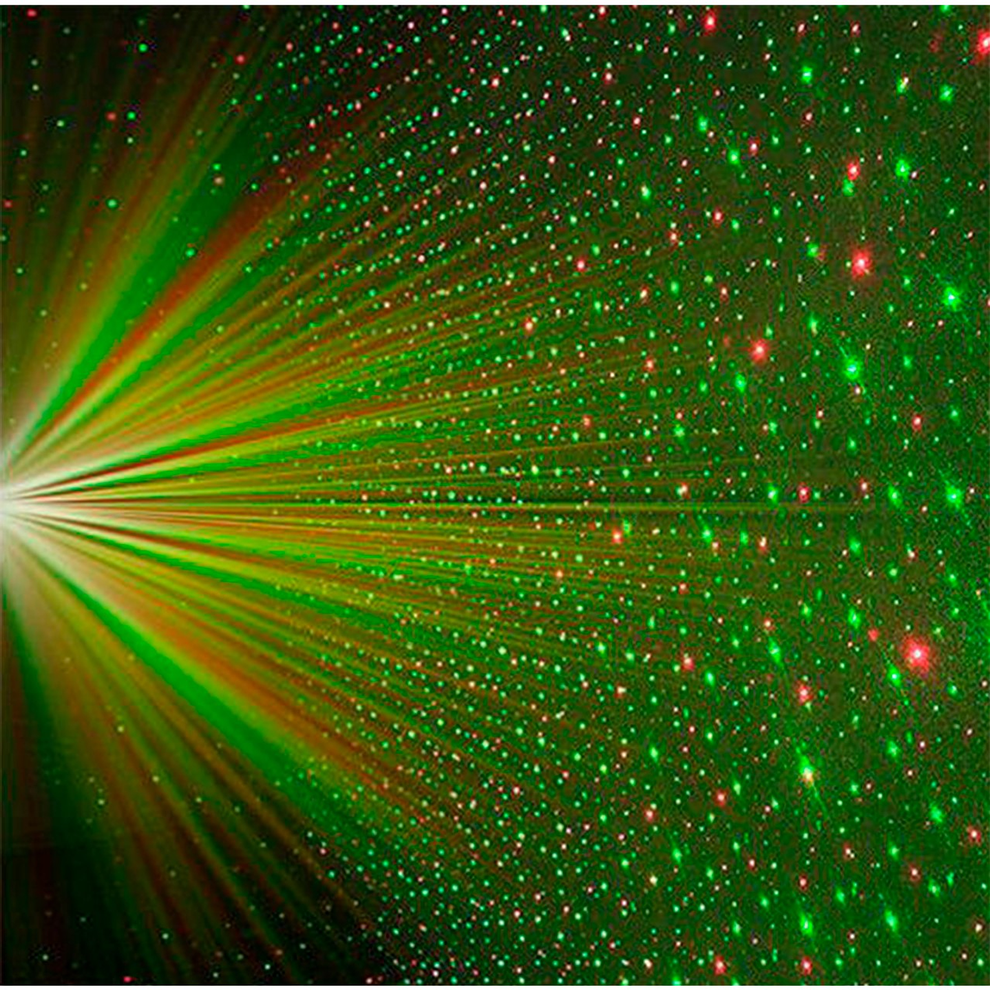 Luz Laser Dblue Efecto Multipunto Bicolor Rítmico  6