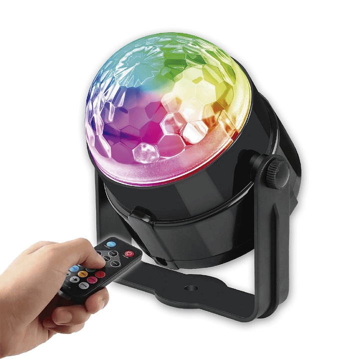 Mini Bola de Luces Led Multicolor Dblue DBPLED31 Rítmica 1