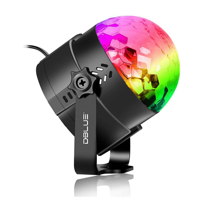 Mini Bola de Luces Led Multicolor Dblue DBPLED31 Rítmica 2