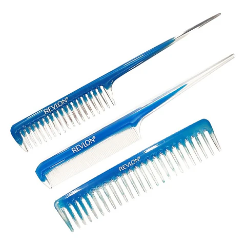 Set De 3 Peines Revlon 2 De Cola Y 1 Standard RV2527