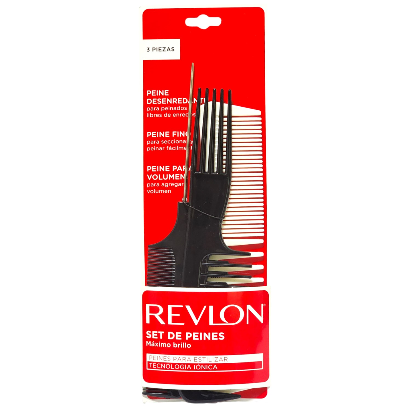 Set De 3 Peines Revlon Iónicos RV3147 5