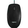 Mouse con Cable Logitech M100 Negro 1