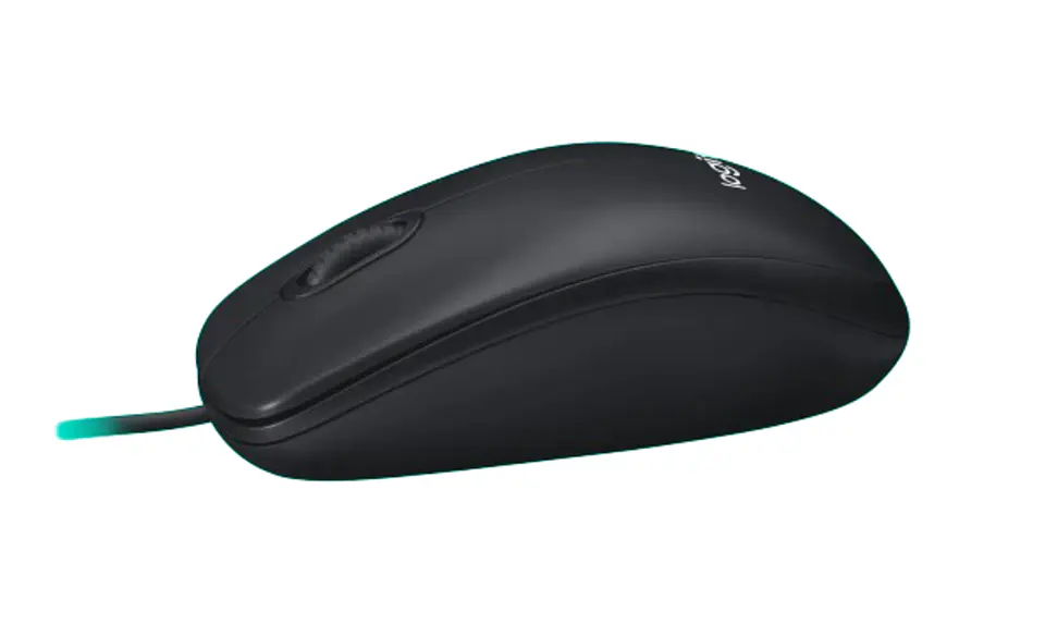 Mouse con Cable Logitech M100 Negro 4