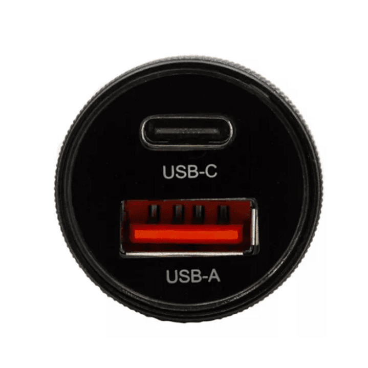 Cargador de Auto USB de 2 Puertos Philco FLP2552B Negro 1
