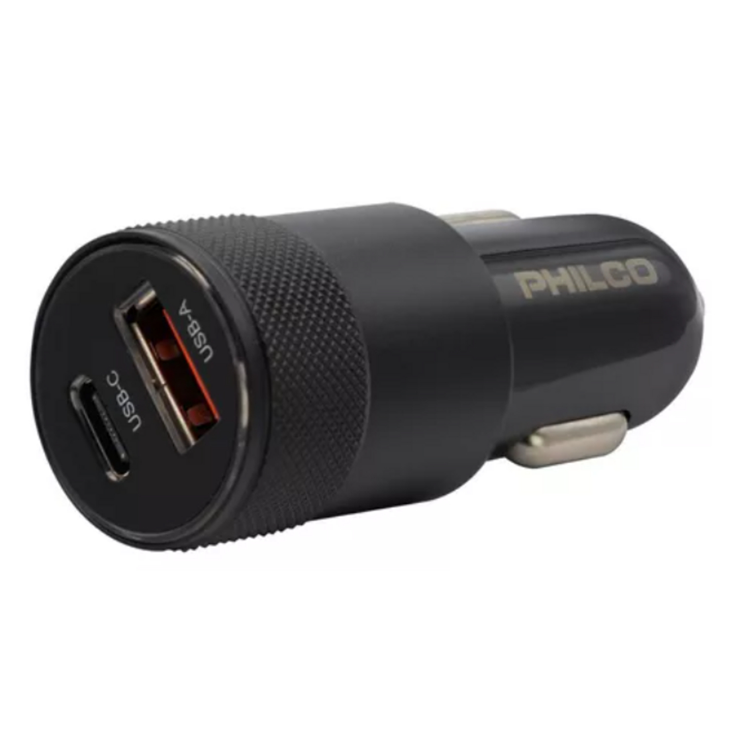 Cargador de Auto USB de 2 Puertos Philco FLP2552B Negro 2