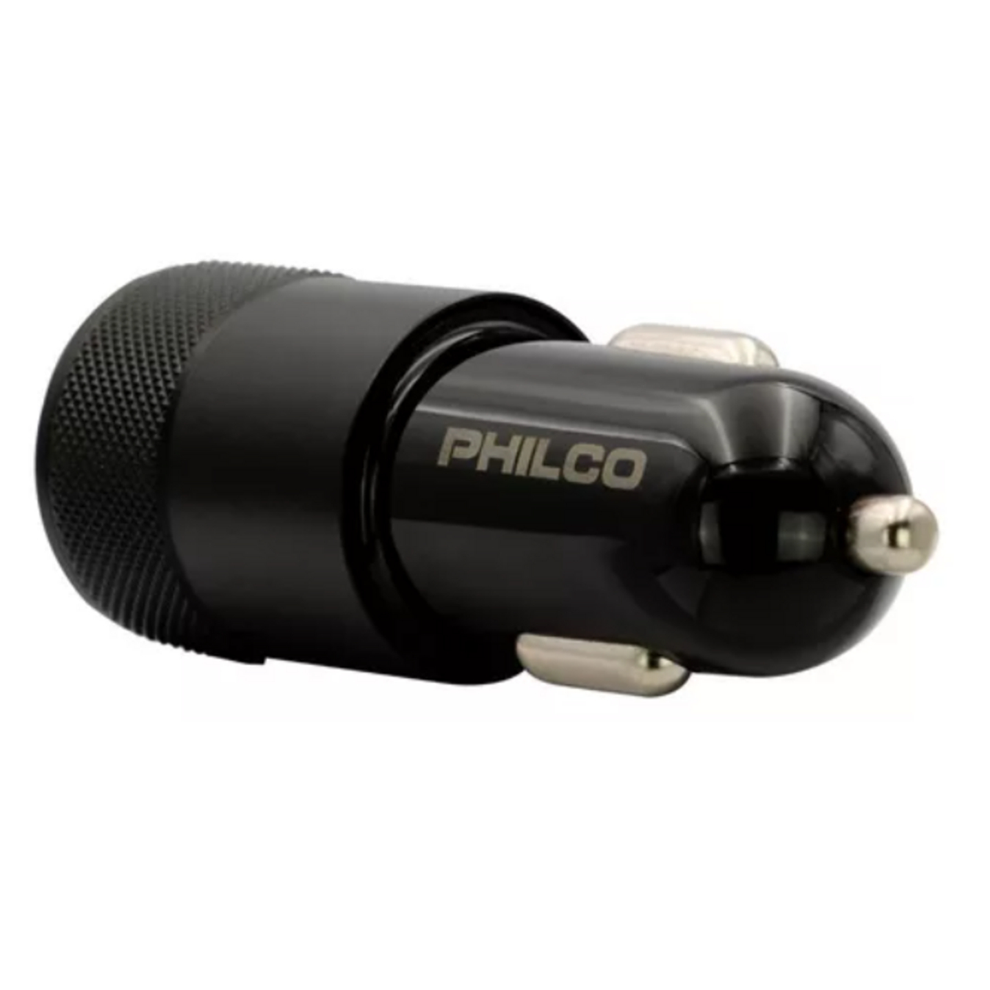 Cargador de Auto USB de 2 Puertos Philco FLP2552B Negro 3