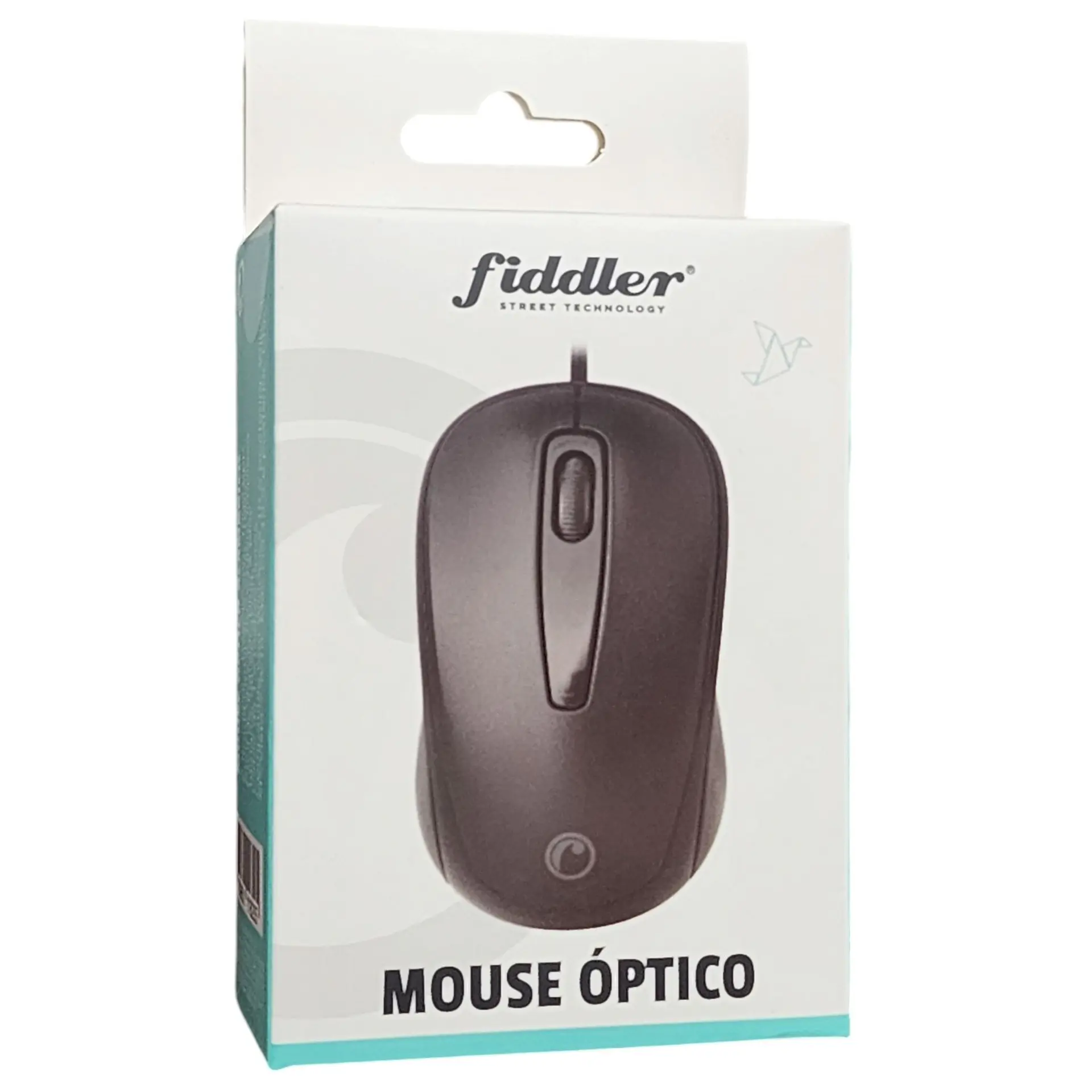 Mouse Óptico Fiddler FDM217 Negro 2
