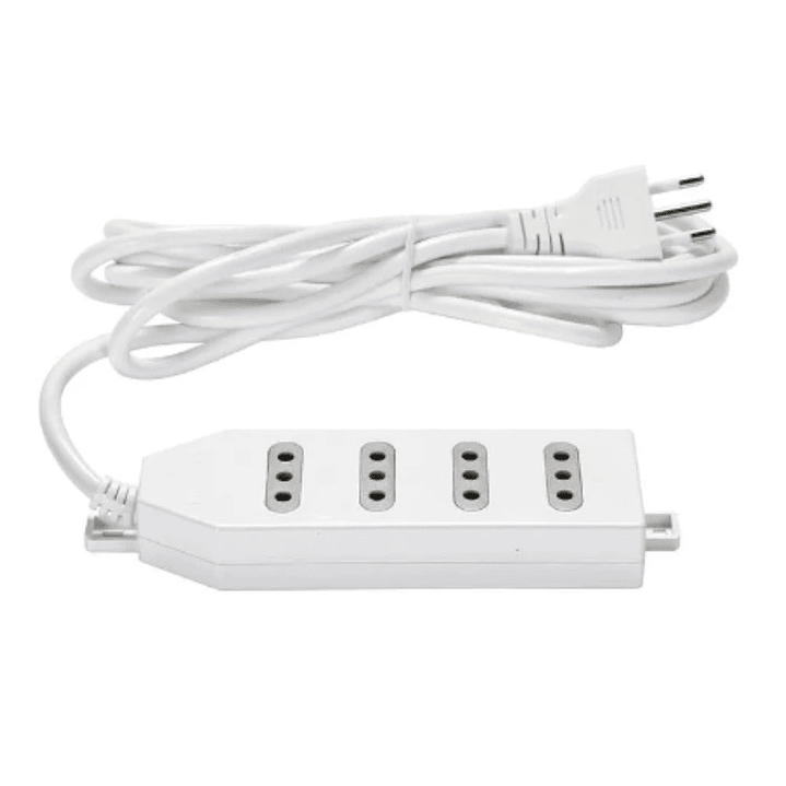 Alargador Eléctrico 4Pos 3mt ME204W Macrotel  1