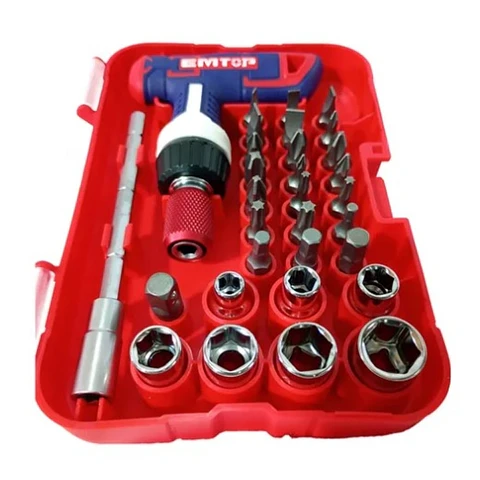 Set de 31 Piezas de Llaves con Mango en T EMTOP EBST03102