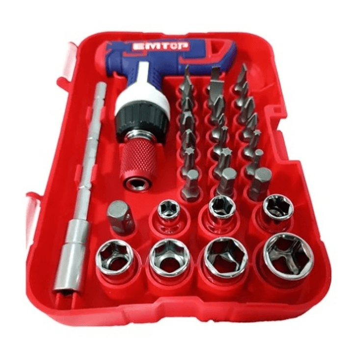 Set de 31 Piezas de Llaves con Mango en T EMTOP EBST03102 2