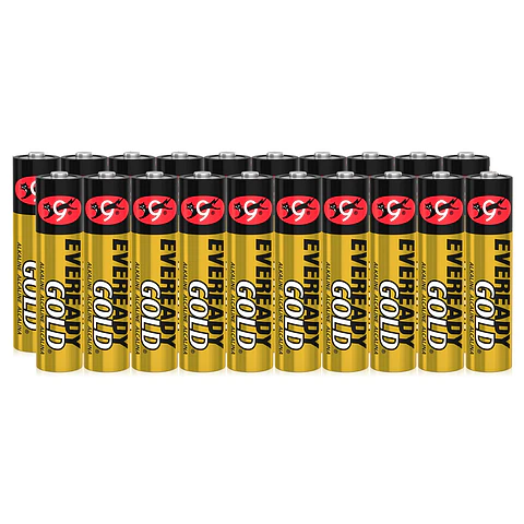 Pack 20 Pilas Eveready AAA Alcalina Tira Prepicada