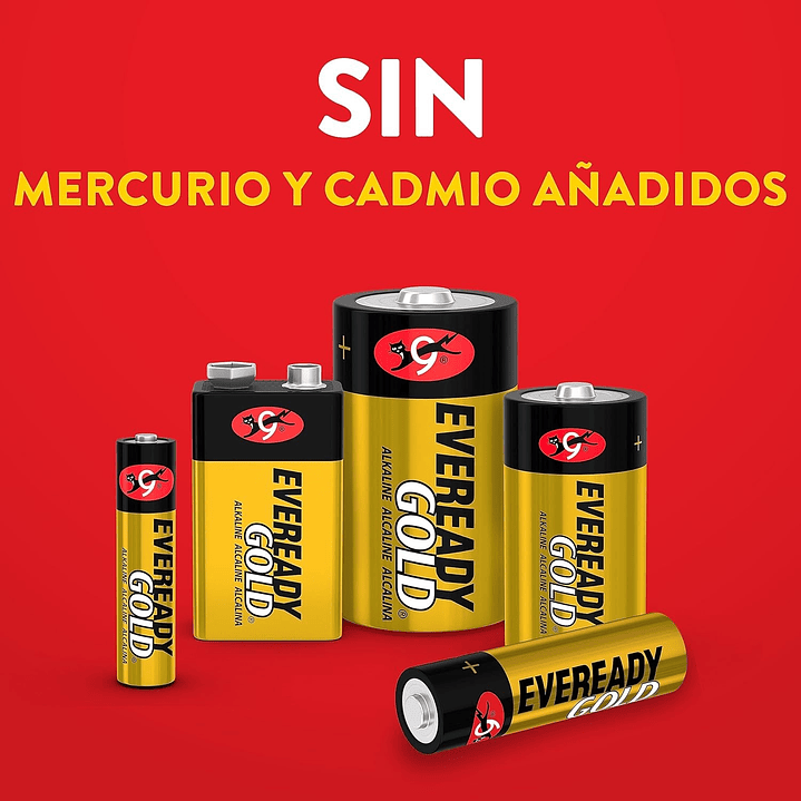 Pack 20 Pilas Eveready AA Alcalina Tira Prepicada 6