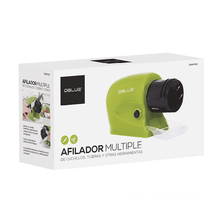 Afilador De Cuchillos Y Tijeras Múltiple a Pilas Dblue 6