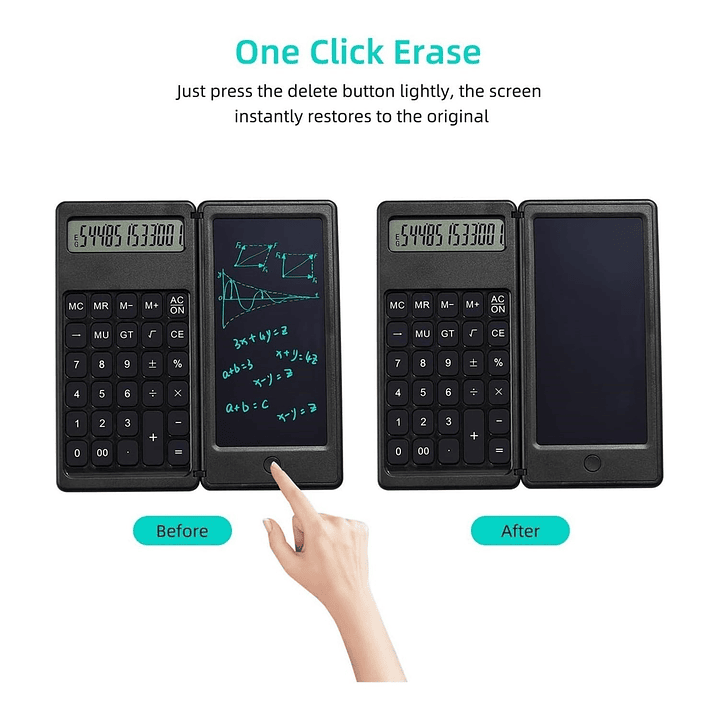 Calculadora LCD con Pantalla de Escritura TL140 Pacific 4