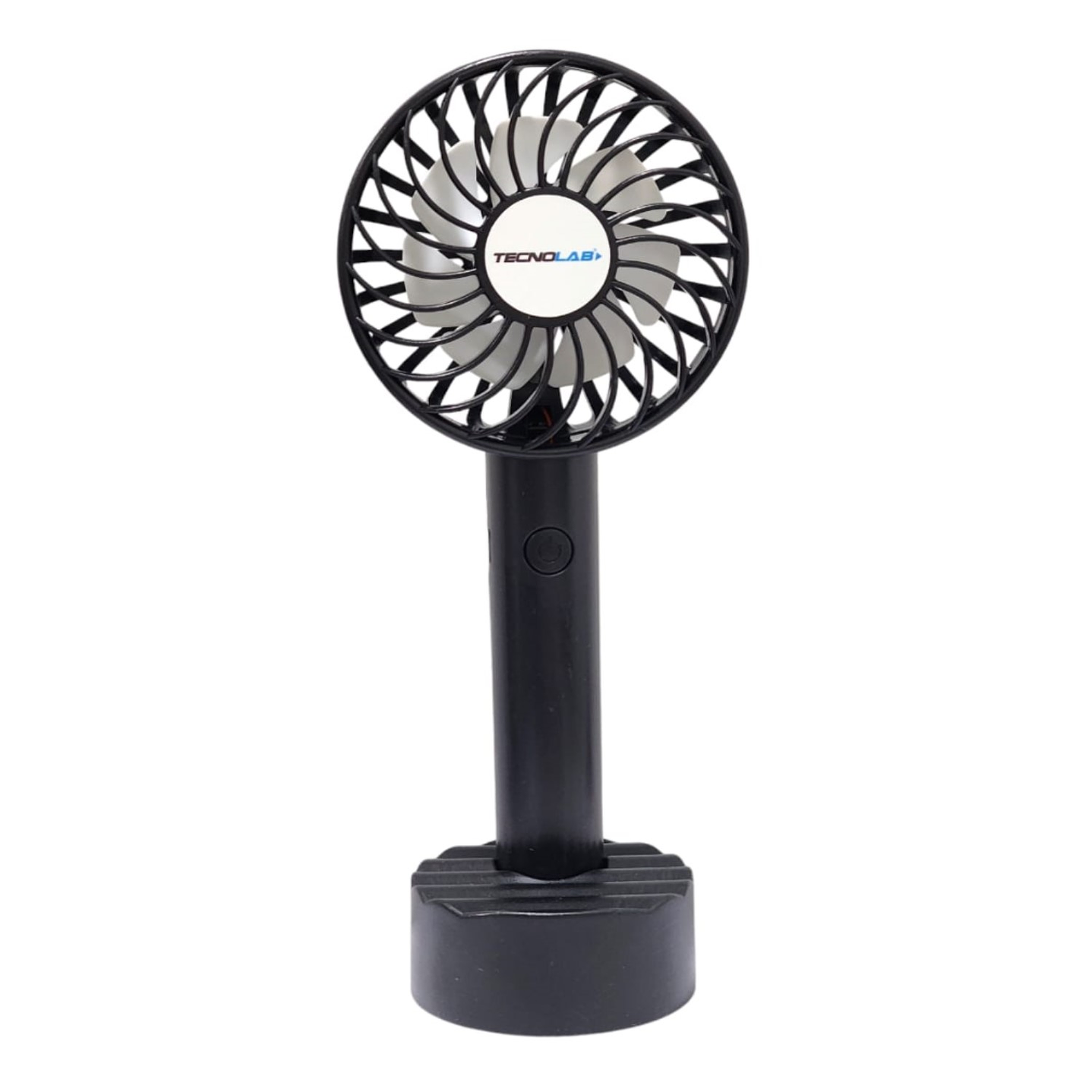 Ventilador Recargable Portátil Con Soporte Negro TL672BK 1