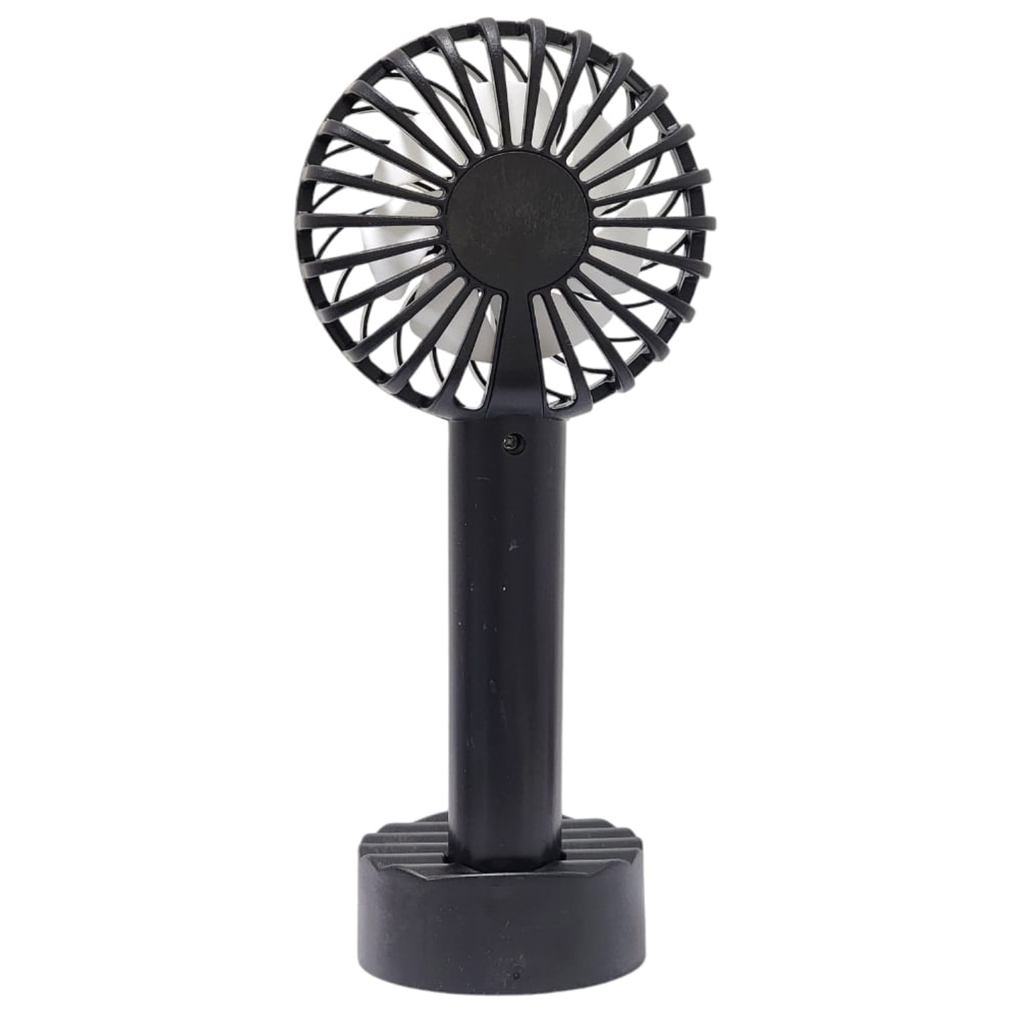 Ventilador Recargable Portátil Con Soporte Negro TL672BK 4