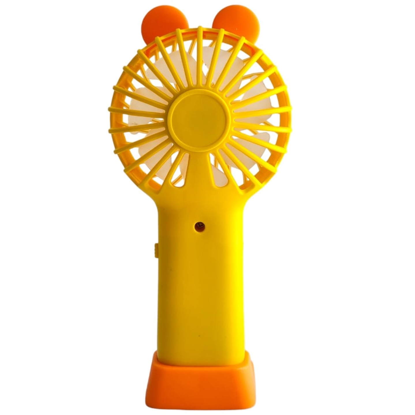 Mini Ventilador Portátil Recargable Amarillo TL672O 3