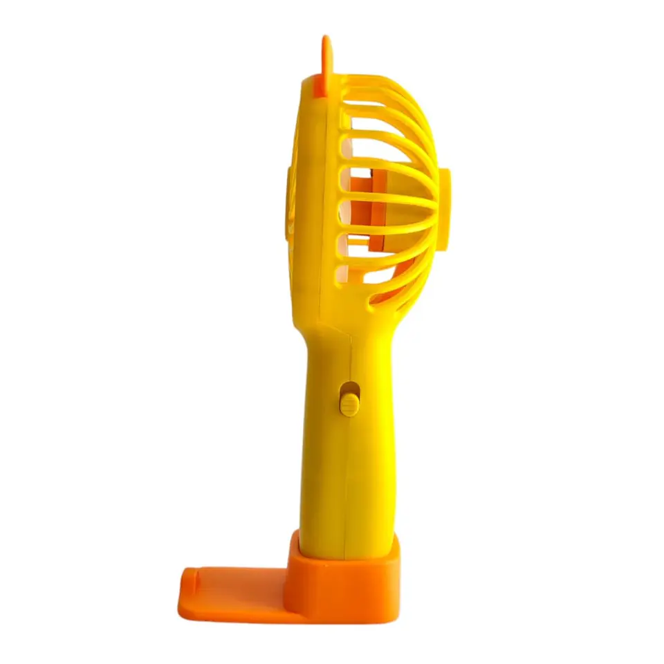 Mini Ventilador Portátil Recargable Amarillo TL672O 4