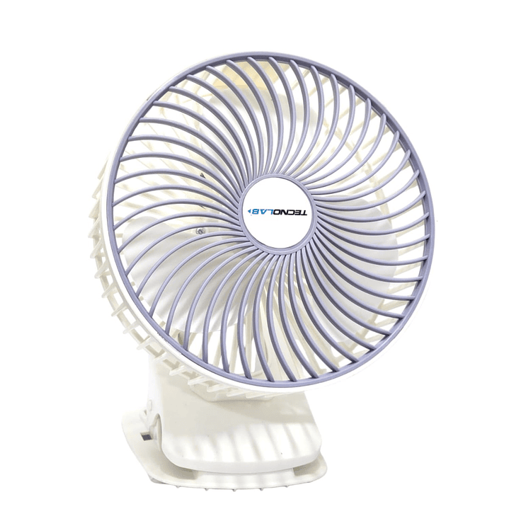 Ventilador Clip Portátil Recargable Tecnolab TL674 1
