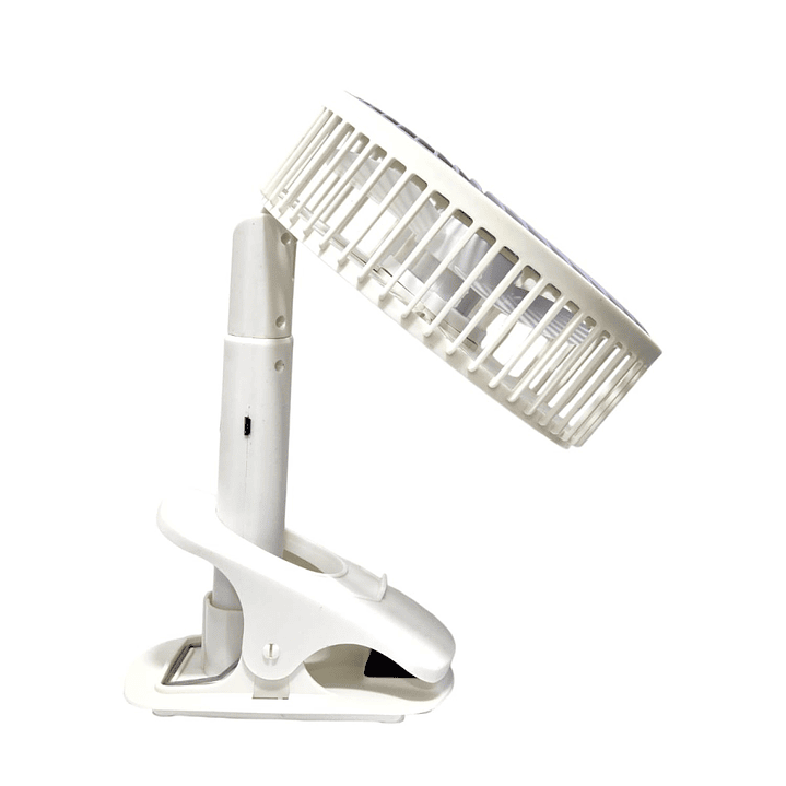 Ventilador Clip Portátil Recargable Tecnolab TL674 3
