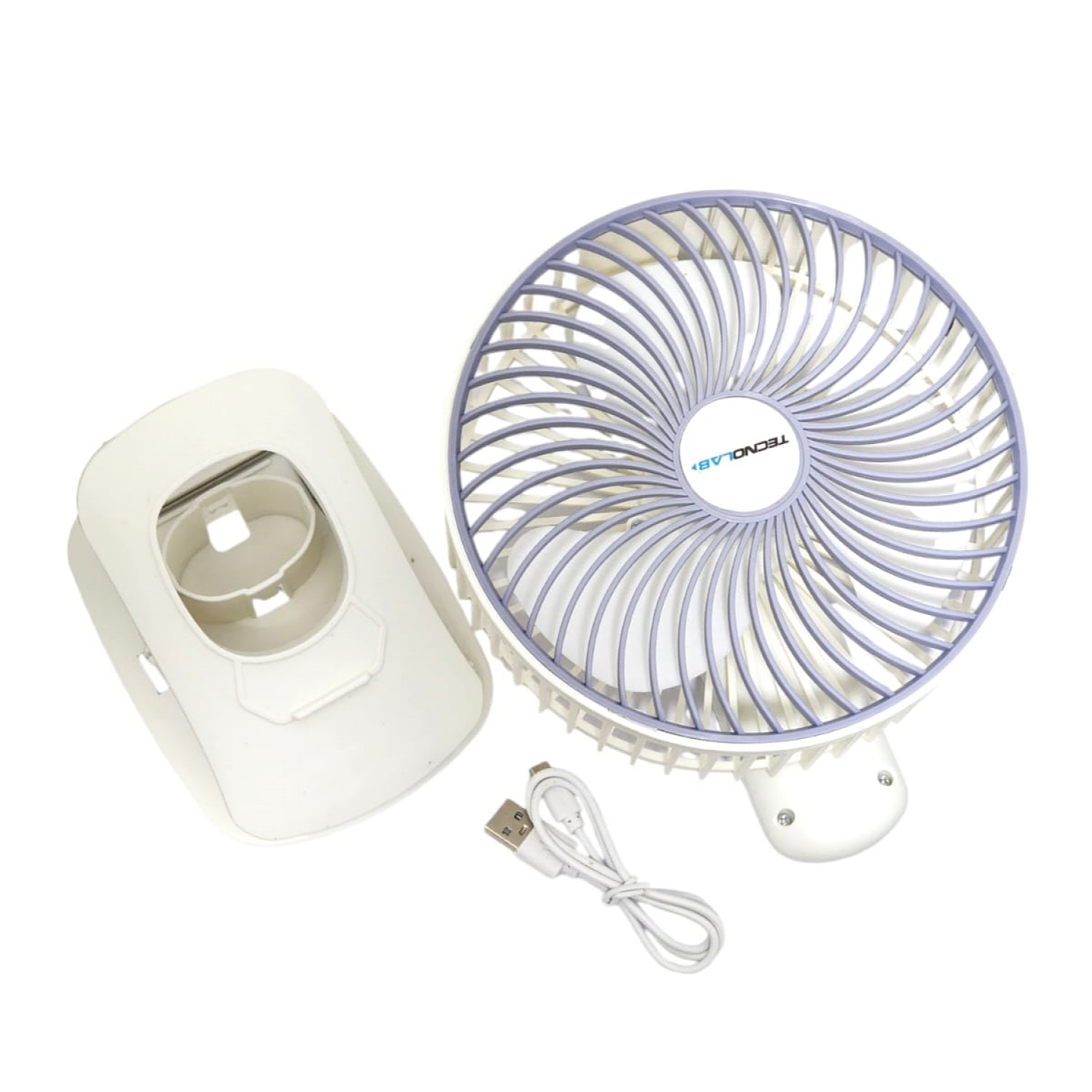 Ventilador Clip Portátil Recargable Tecnolab TL674 9
