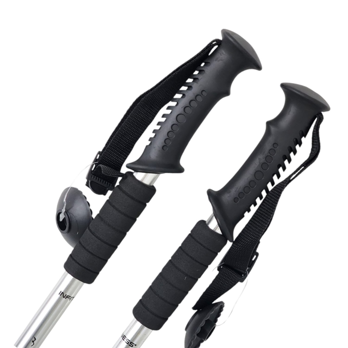 Par de Bastones Ajustables para Treckking Gris DBG1356W 2