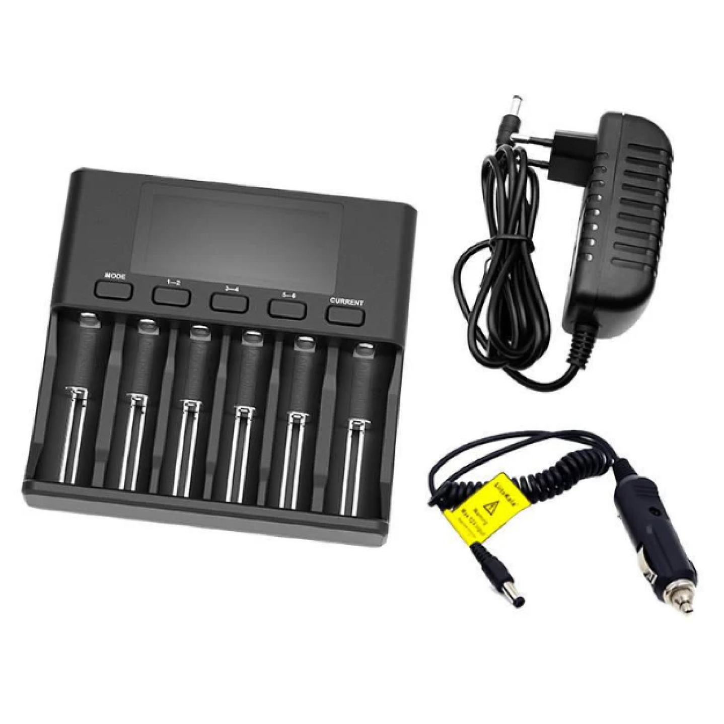 Cargador de Pilas Universal Carga Rápida para 6 Pilas TL110 4