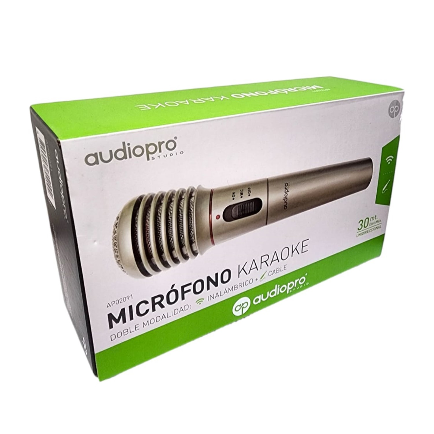 Micrófono Karaoke inalámbrico / Cable AP02091 7