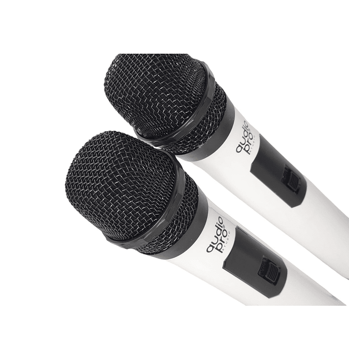 Kit 2 Micrófonos inalámbricos UHF AP02040 3
