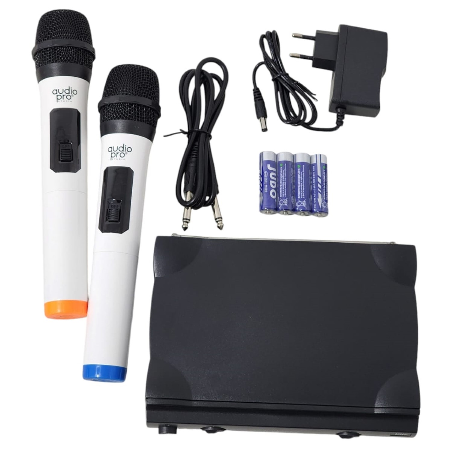 Kit 2 Micrófonos inalámbricos UHF AP02040 4
