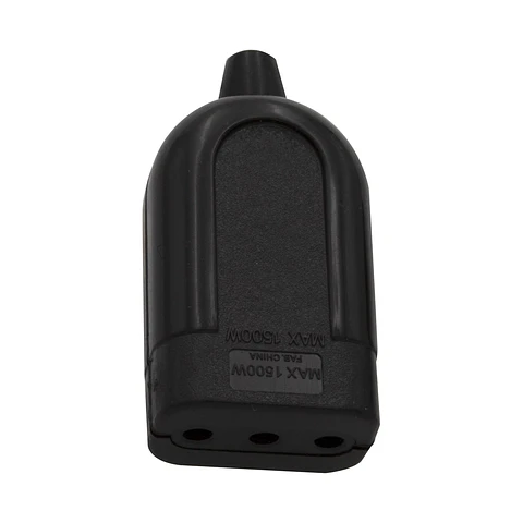 Enchufe Hembra Negro Philco 2P+T 2500w 79303
