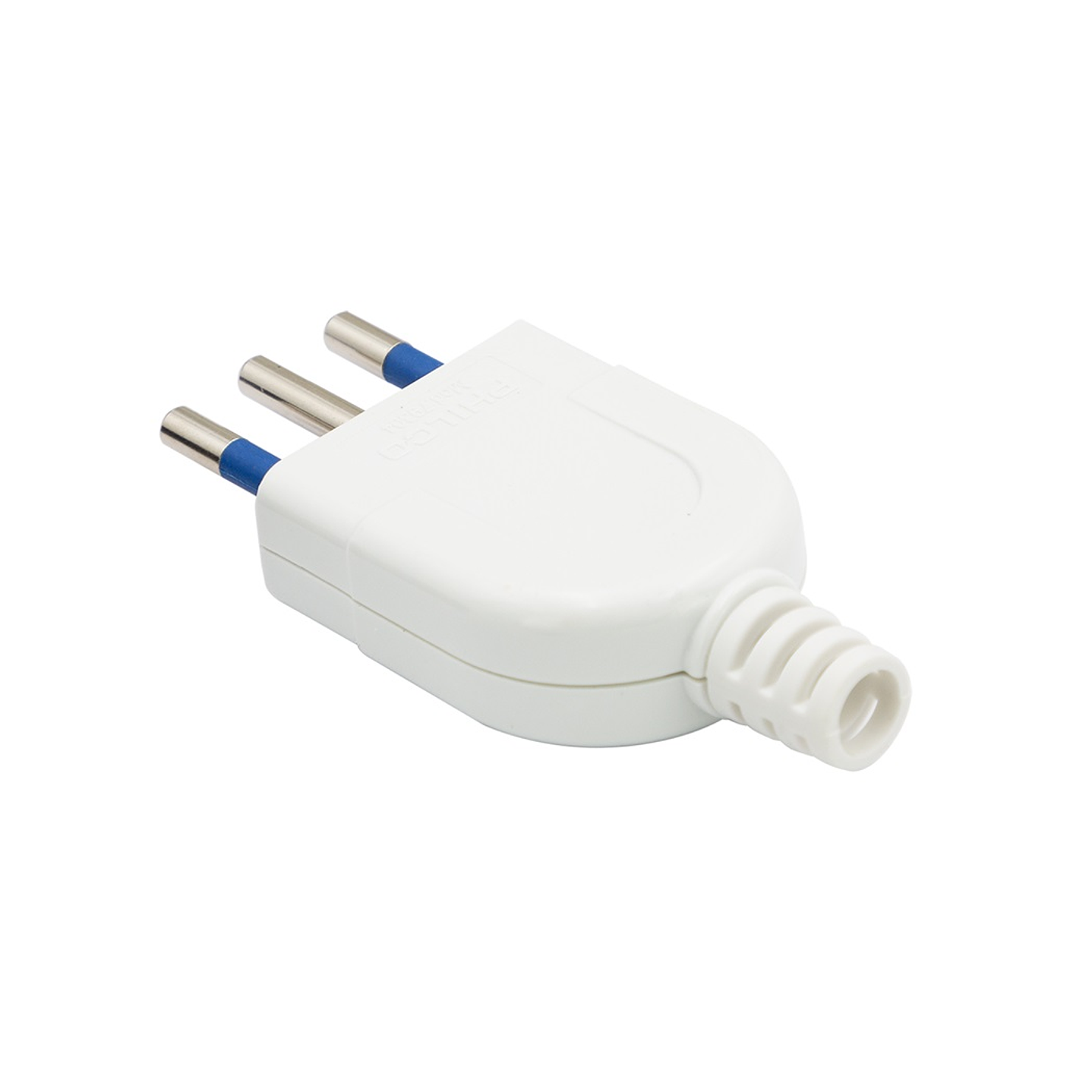 Enchufe Macho Vertical Blanco Philco 2P+T 79304 2500w 3