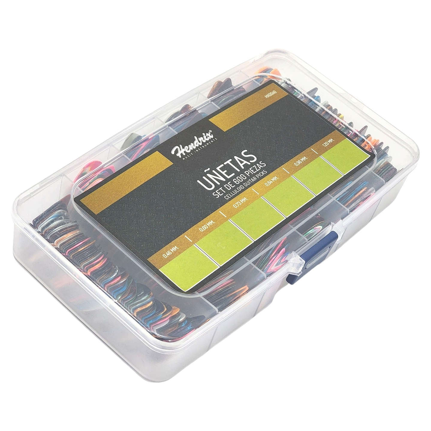 Set de 600 Uñetas para Guitarras HX0040 Hendrix 1