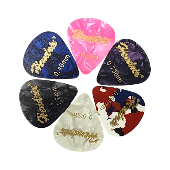 Set de 600 Uñetas para Guitarras HX0040 Hendrix 2