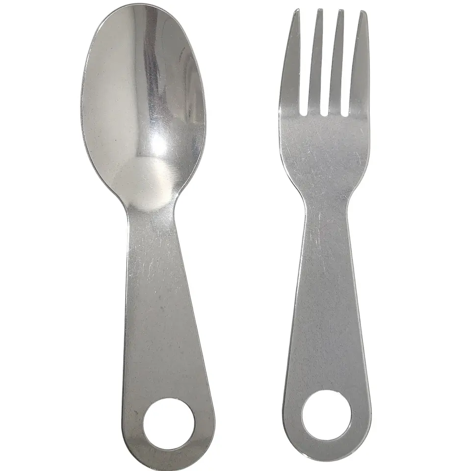 Set de navaja para camping + Cuchara y tenedor DBG1351 3
