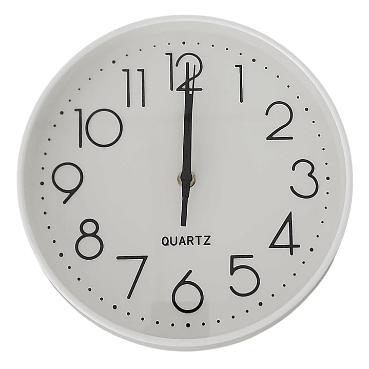 Reloj de Pared 25cm Blanco DBG1662 1