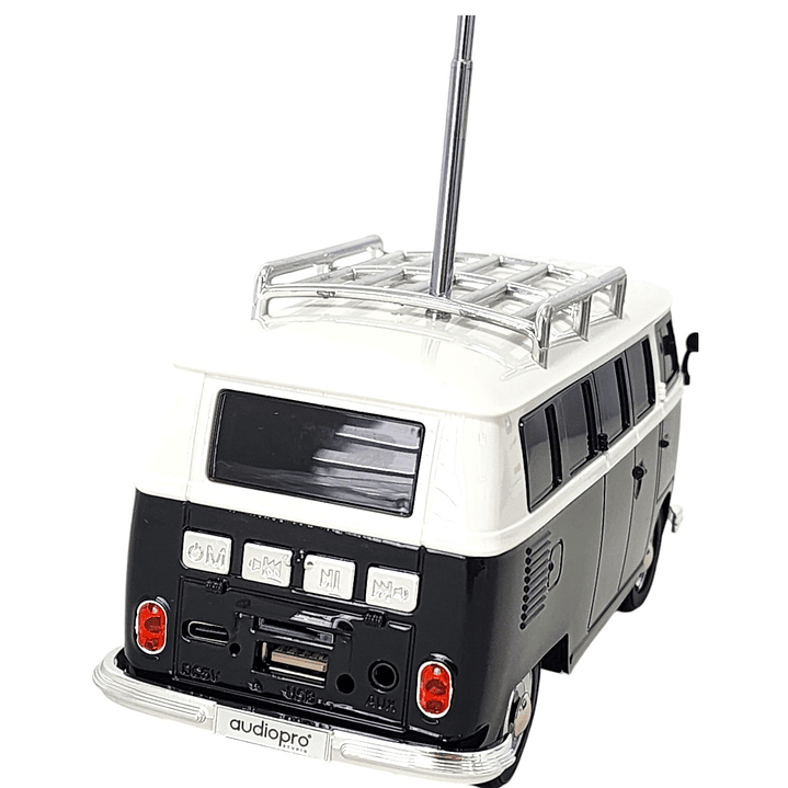 Parlante Diseño Mini Bus WC BT Audiopro AP02106BK 4