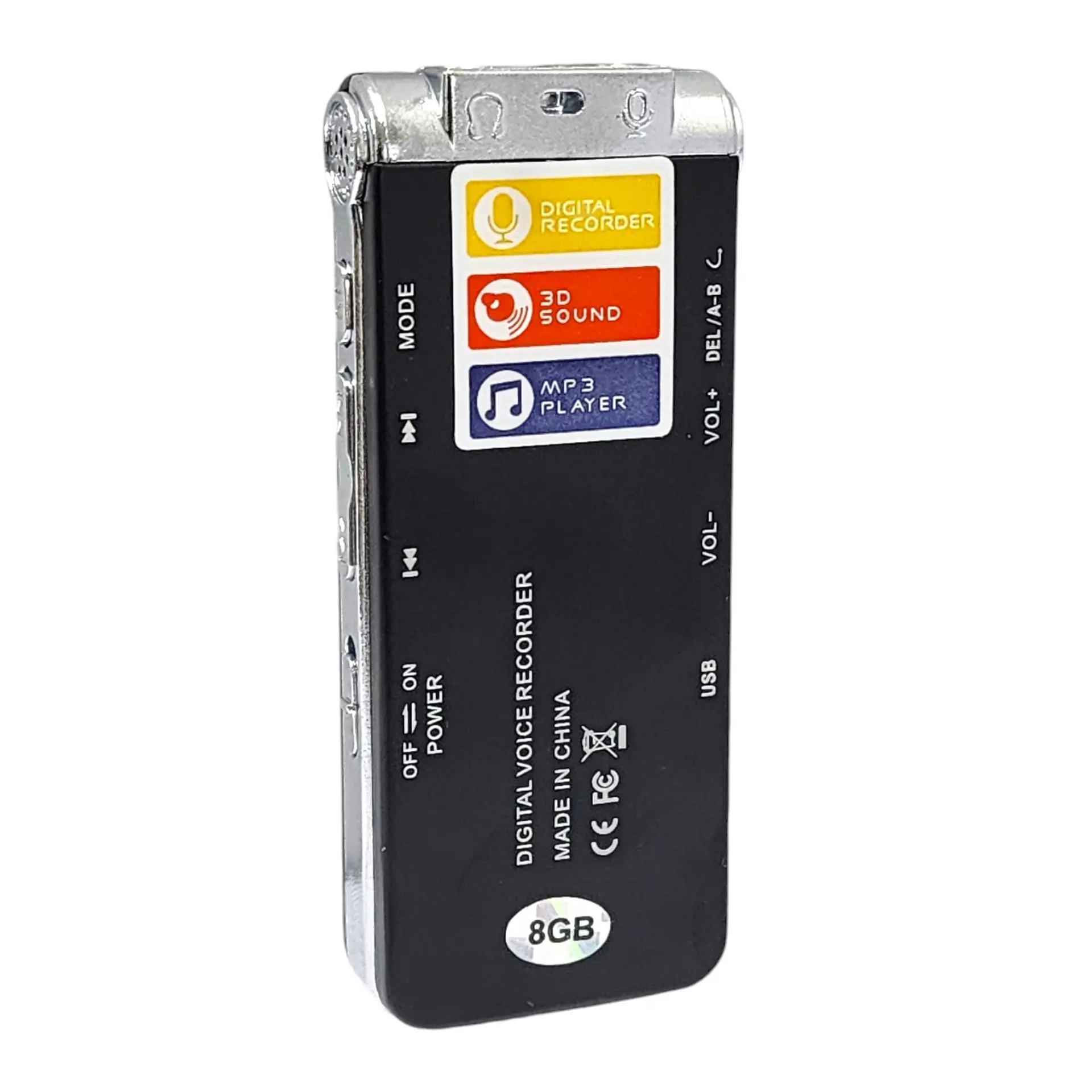 Grabadora de Voz Digital 8gb MP3 TL666 4