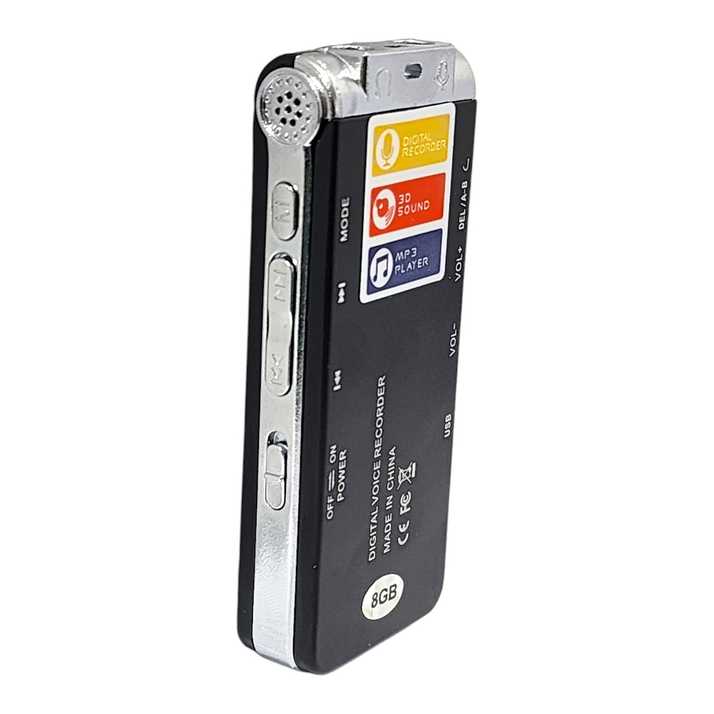 Grabadora de Voz Digital 8gb MP3 TL666 5