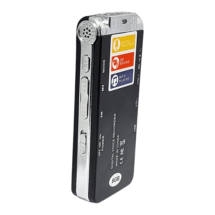 Grabadora de Voz Digital 8gb MP3 TL666 5